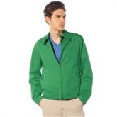 lacoste   Dos homens outerwear verde LAMO1104