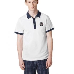 Homens curta camisa polo lacoste 2012 agosto LC127A