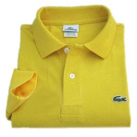 lacoste  Longo polo amarela LCMLS10