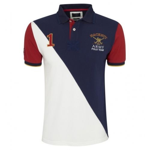 Exército Polo Diagonal Union Jack Polo hakett HKTPL181