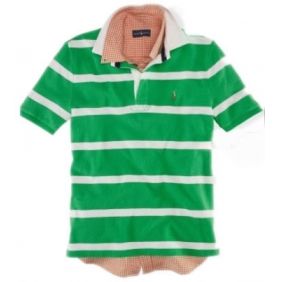 Homens Listrado Polo ralph lauren  201204-PLMT1033